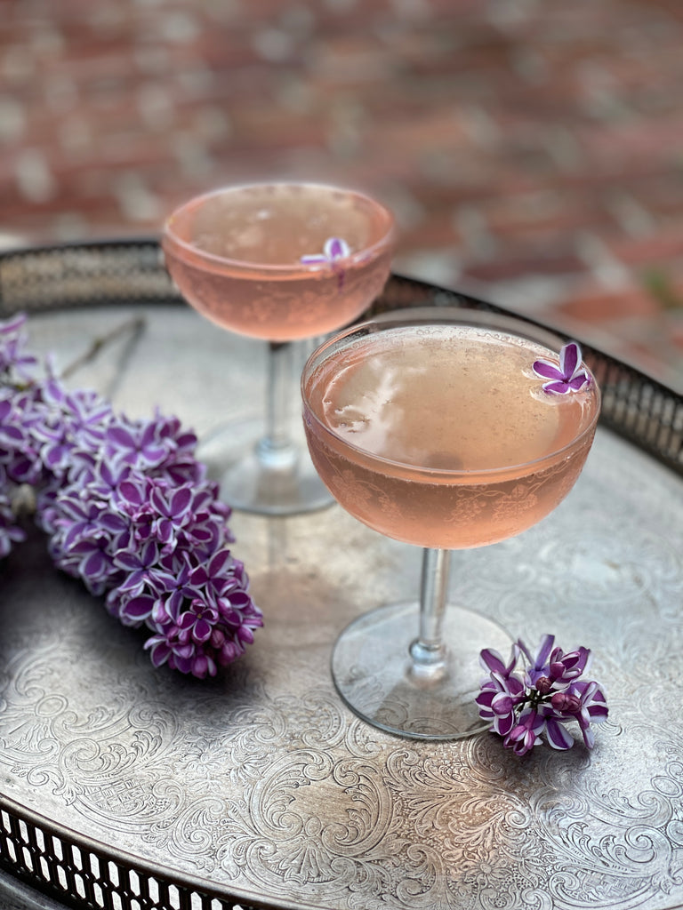 Lilac 75 Cocktail Recipe