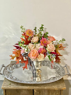 The Autumn Newsletter--filled with a beautiful mix of posies, cocktails, and bubbly news