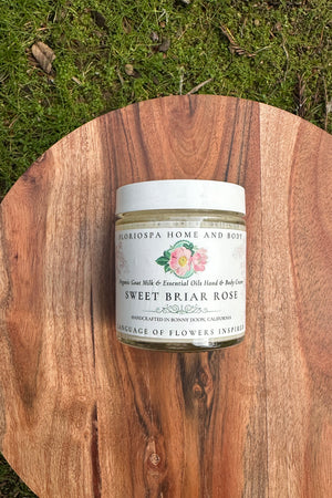 Sweet Briar Rose Essential Oils & Goat's Milk Hand and Body Cream