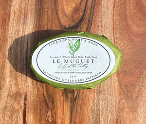 Le Muguet Essential Oils & Goat Milk Bath Soap
