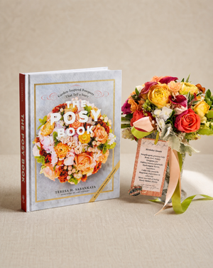 The Bespoke Posy & Book Gift Combo