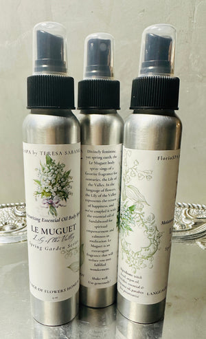 Language of Flowers Moisturizing Essential Oils Body Spray