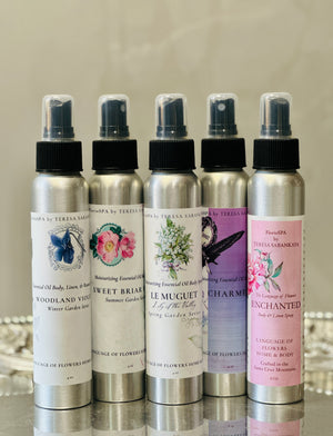 Language of Flowers Moisturizing Essential Oils Body Spray