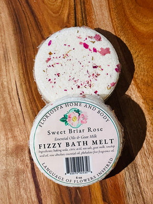 Essential Oils & Goat's Milk Fizzy Bath Melts