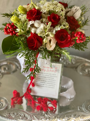 The Holiday Warmth Posy