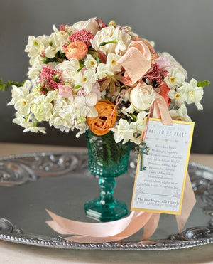 The Key to My Heart Posy